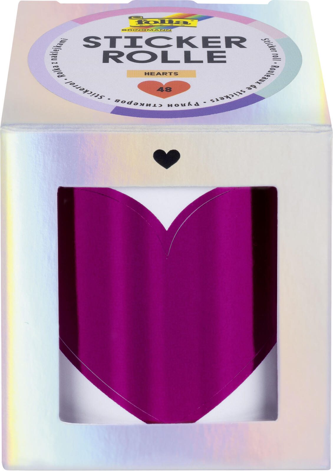 folia Aufkleber Herzen