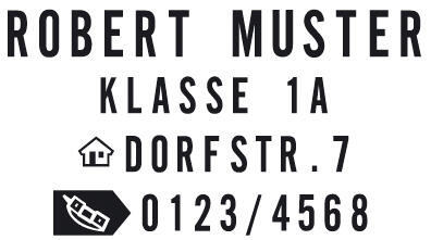 trodat Textstempel, individualisierbar printy 4912 Typo ohne Logo