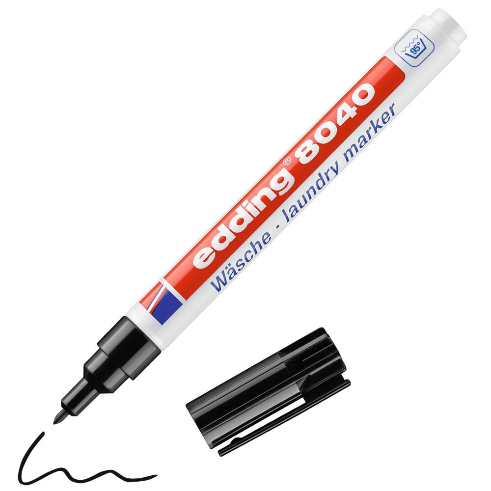 edding Textilmarker 1.0 mm Schwarz