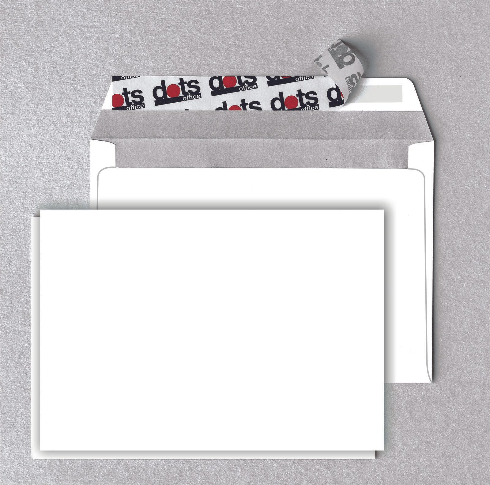 dots Briefumschläge DIN C6 ohne Fenster haftklebend