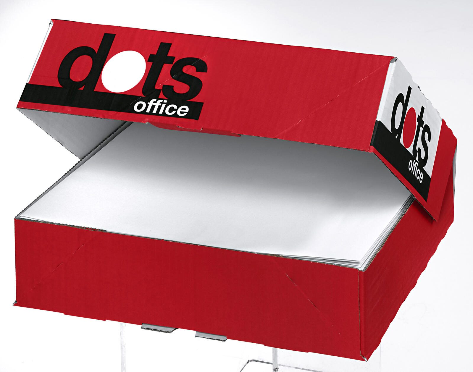dots Versandtaschen DIN C4 weiß