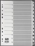 dots Ordnerregister Vollformat 1-12 DIN A4