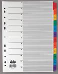 dots Ordnerregister Vollformat 1-12 DIN A4
