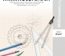 folia Millimeterblock DIN A3 Millimeter