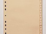 Ordnerregister Vollformat 1-10 DIN A4