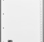 dots Ordnerregister Vollformat 1-31 DIN A4