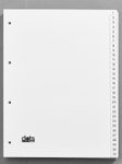 dots Ordnerregister Vollformat 1-31 DIN A4