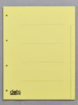 dots Ordnerregister Vollformat blanko DIN A4