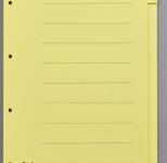 dots Ordnerregister Vollformat blanko DIN A4