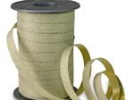 PRÄSENT Geschenkband Glitter 10 mm x 100 m gold