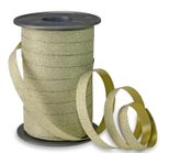 PRÄSENT Geschenkband Glitter 10 mm x 100 m gold