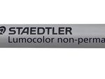 STAEDTLER Folienstift Lumocolor 0.4 mm, schwarz, non-permanent