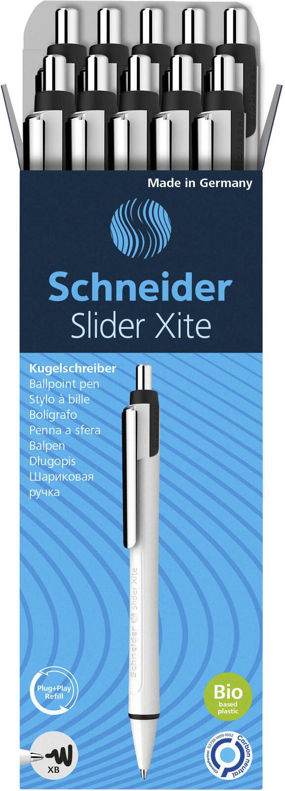 Schneider Kugelschreiber 0.7 mm Schwarz