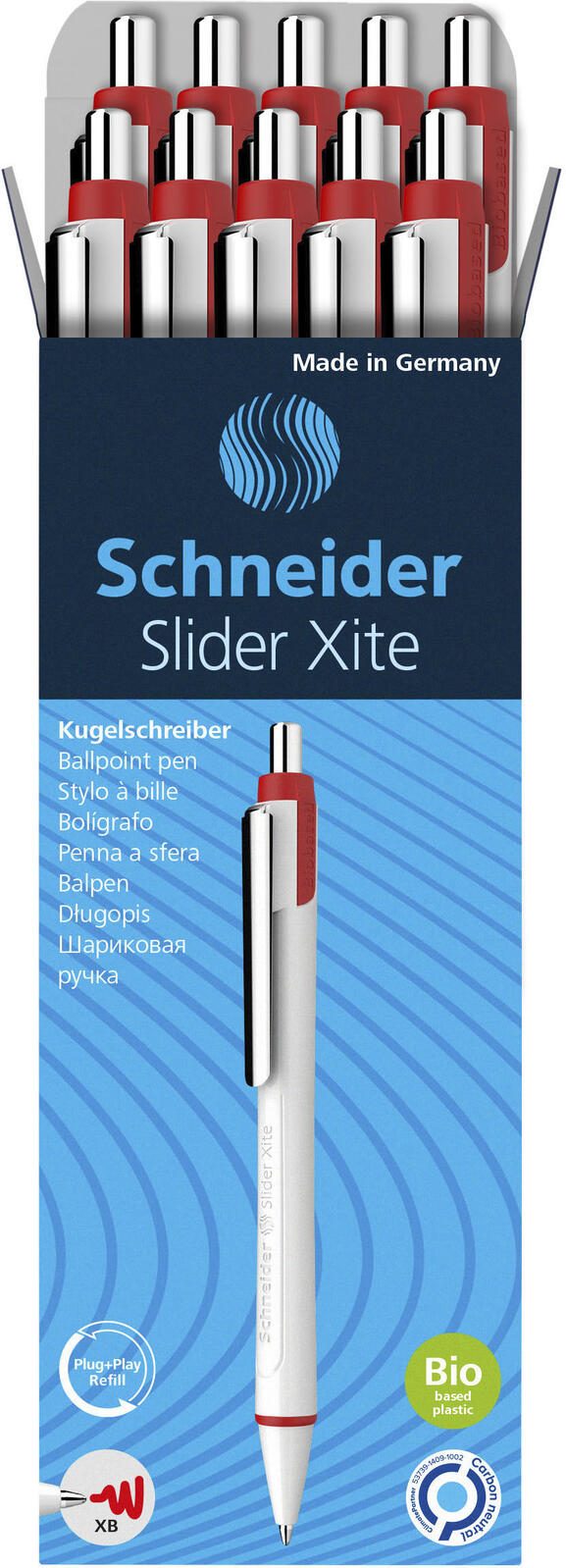 Schneider Kugelschreiber 0.7 mm Rot