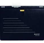 LEITZ Alpha Active Hängehefter kaufmännische Heftung DIN A4 schwarz