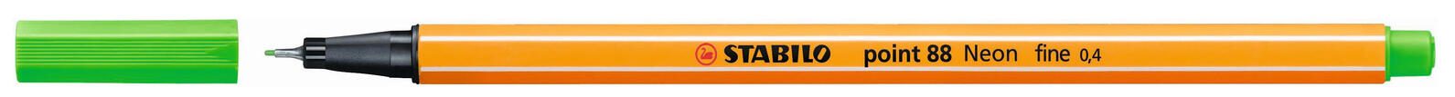 STABILO Point 88 Fineliner 0.4 mm Mehrfarbig