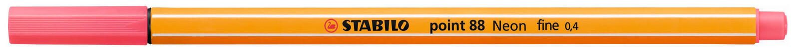 STABILO Point 88 Fineliner 0.4 mm Mehrfarbig