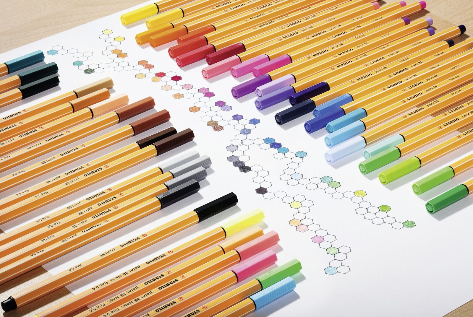 STABILO Point 88 Fineliner 0.4 mm Mehrfarbig