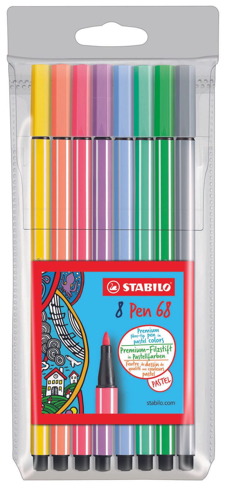 STABILO Filzstifte Mehrfarbig 1.0 mm