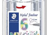 STAEDTLER Triplus Fineliner 0.3 mm Mehrfarbig