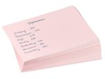 RNK-Verlag Karteikarten DIN A6 blanko rosa