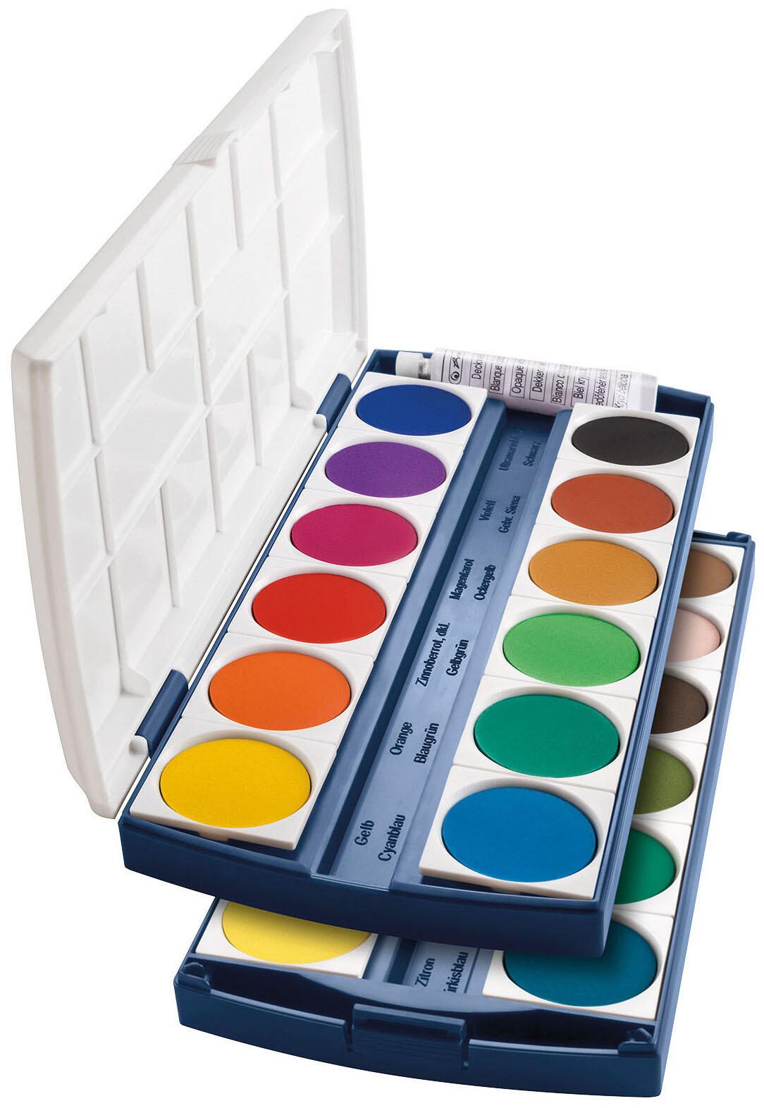 herlitz Wasserfarbkasten 24 Farben