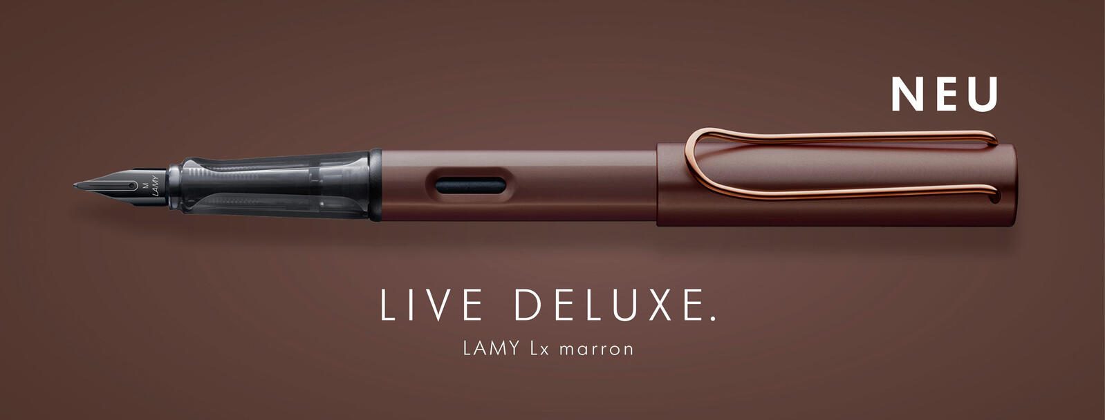 LAMY Patronenfüller braun