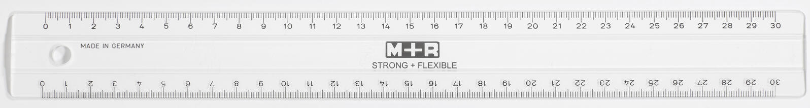 M + R Lineal 30 cm