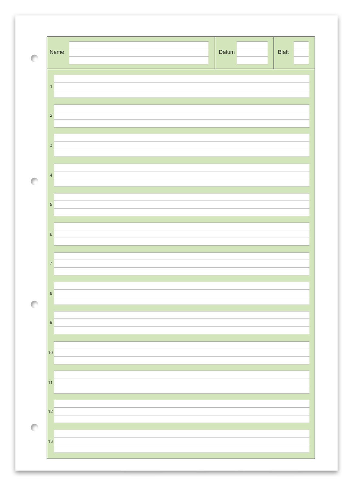 Staufen® Arbeitsblock DIN A4 liniert