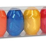 PRÄSENT Geschenkbänder orange/blau/gelb/rot