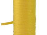 PRÄSENT Baumwollbänder 5 mm x 100 m gelb