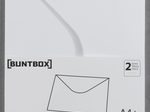 BUNTBOX Briefumschläge DIN C4 ohne Fenster Steckverschluss