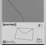 BUNTBOX Briefumschläge DIN C4 ohne Fenster Steckverschluss