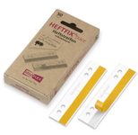 VELOFLEX Heftstreifen, selbstklebend  für bis DIN A4 weiß