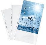 DURABLE Prospekthüllen DIN A4 überbreit 0.08 mm glasklar