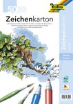 folia Zeichenkarton DIN A4 50 Blatt