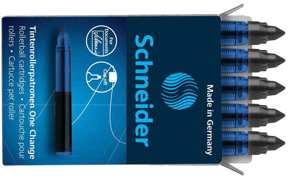 Schneider Tintenrollerminen 0.6 mm schwarz