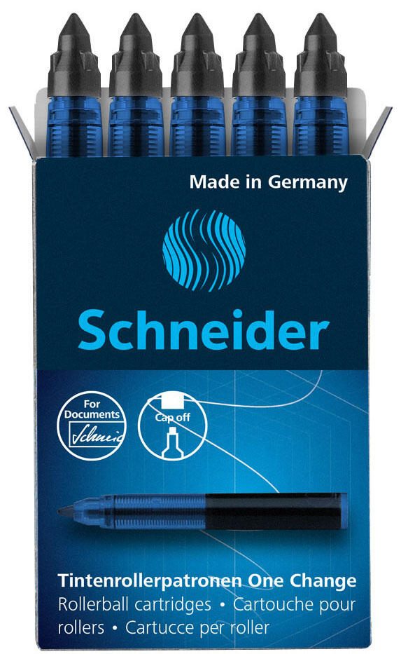 Schneider Tintenrollerminen 0.6 mm schwarz