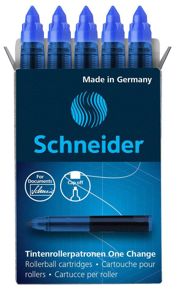 Schneider Tintenrollerminen 0.6 mm blau