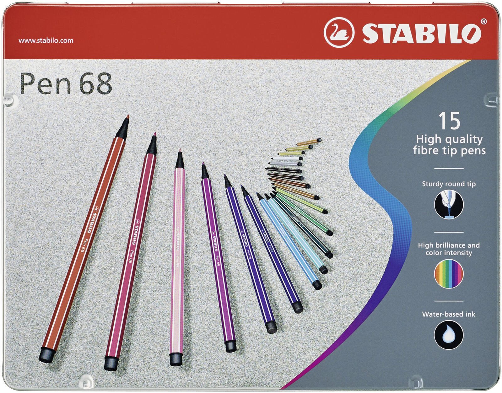 STABILO Filzstifte Mehrfarbig 1.0 mm