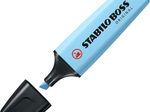 STABILO BOSS ORIGINAL Textmarker 2.0 - 5.0 mm - Gehäusefarbe: pastellblau