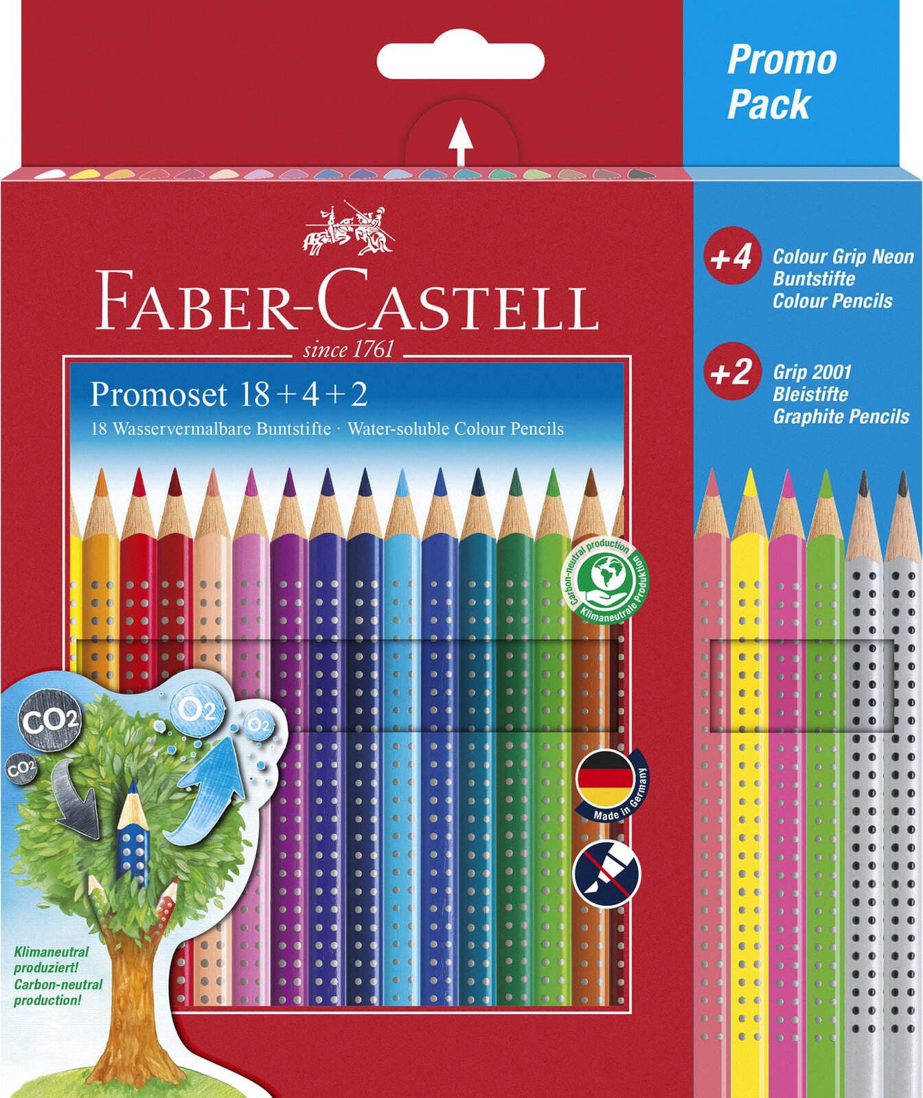 FABER-CASTELL Buntstifte Mehrfarbig