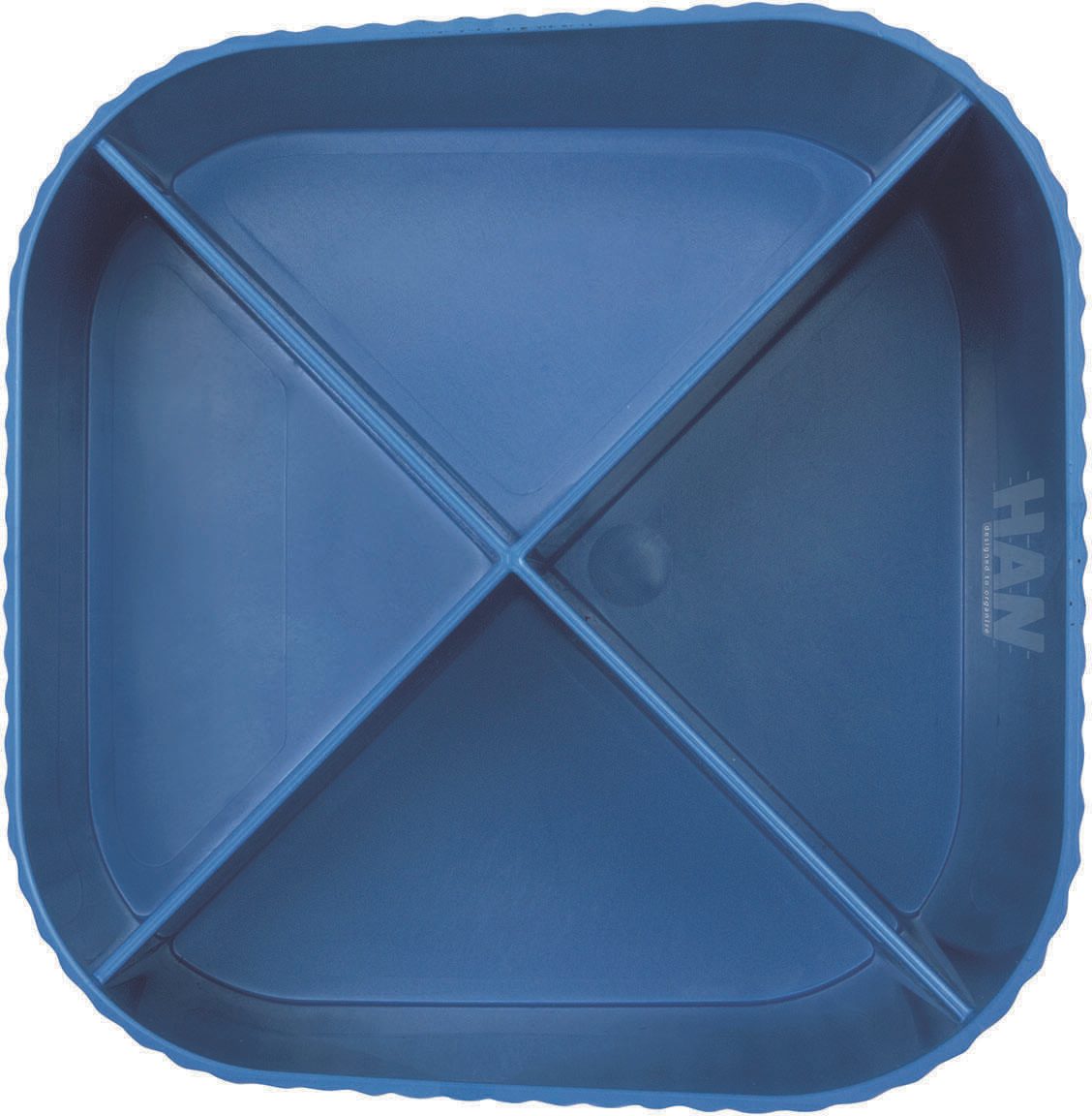 HAN Stiftehalter 11,1 x 11,1 x 10,5 cm blau