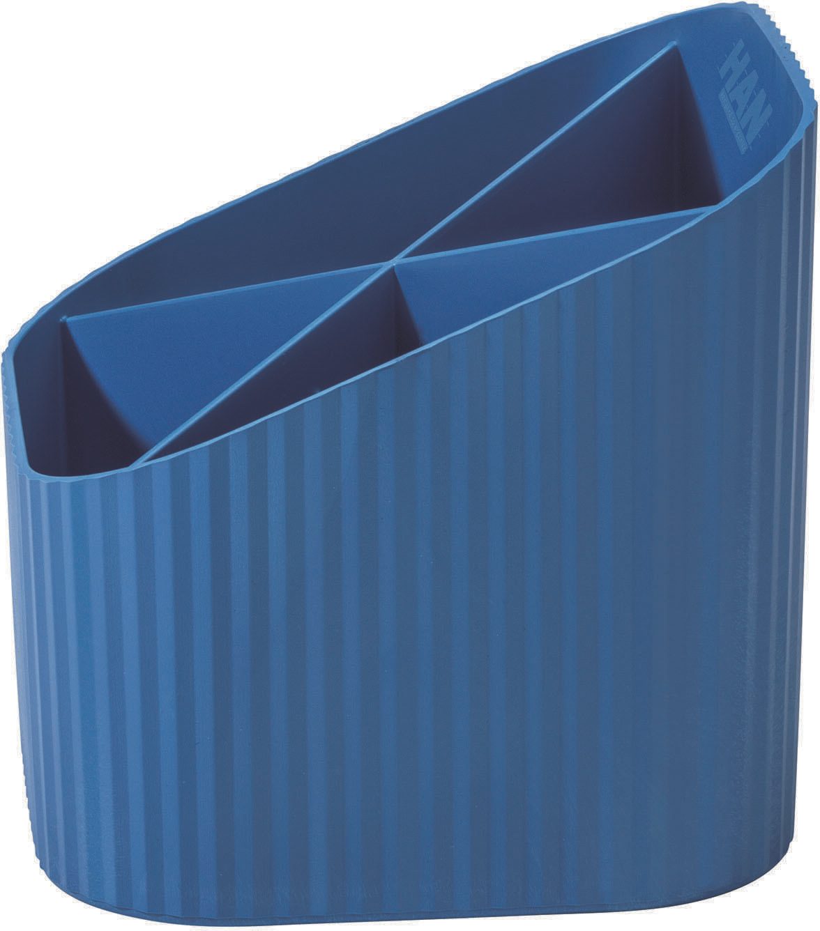 HAN Stiftehalter 11,1 x 11,1 x 10,5 cm blau