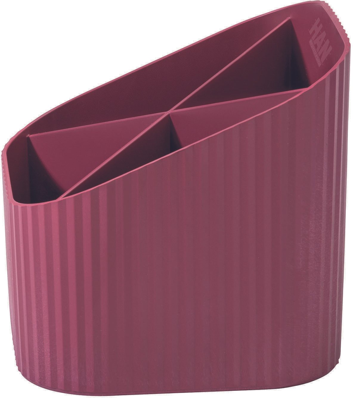 HAN Stiftehalter 11,1 x 11,1 x 10,5 cm rot