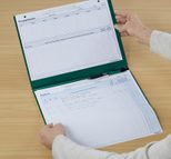 BOI DOKUTECH Patienten-Dokumentationsmappe für DIN A4 quer grün