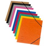 herlitz Eckspanner Easy Orga DIN A4 je 1x orange, gelb, grün, rot, blau, weiß, pink, grau, schwarz, braun