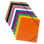 herlitz Eckspanner Easy Orga DIN A4 je 1x orange, gelb, grün, rot, blau, weiß, pink, grau, schwarz, braun