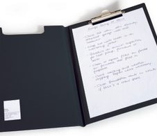DURABLE Klemmbrettmappe DIN A4 schwarz