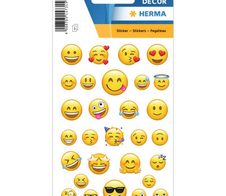HERMA Aufkleber Smiley
